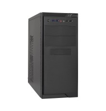 Exegate EX283234RUS Корпус Minitower ExeGate MA-372UX Black, mATX <без БП> 2*USB+2*USB3.0, Audio
