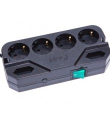 MOST Сетевой фильтр CRG 5м (6 розеток) черный (блистер)