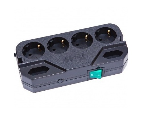 [Сетевые фильтры] MOST Сетевой фильтр CRG 5м (6 розеток) черный (блистер)