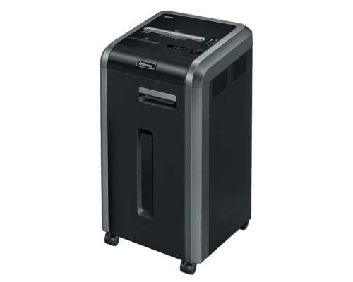 [Уничтожитель] Шредер Fellowes®  225Ci.  ((20 листов) , 60 литр, 3,9х38 мм (класс 3), 100% Jam Proof, уничтожает: скобы/скрепки/карты/CD, 60 лтр.)