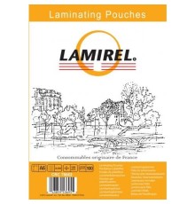 Пленка для ламинирования Fellowes Lamirel А6 125мкм 100шт (LA-78662)