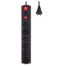 MOST Сетевой фильтр Real R 6 розеток 2 м черный {578417}