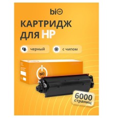 Bion BCR- CF218A-XL6K Картридж для HP {Laserjet Pro M104a/104w/MFP M132a/130fn/130fw/132nw} (6000  стр.), Черный, с чипом