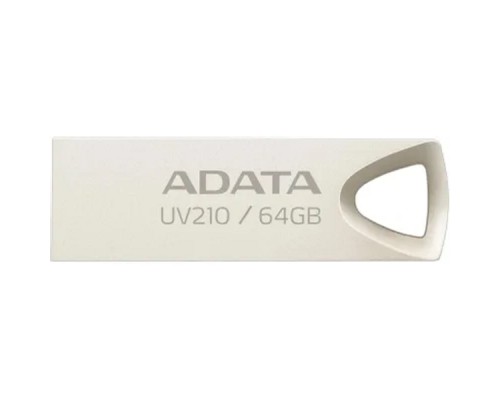 [Носитель информации] A-DATA Flash Drive 64GB USB 2.0 UV210 золотой мет. AUV210-64G-RGD