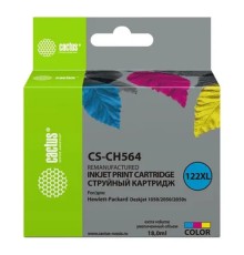 Картридж струйный Cactus CS-CH564 многоцветный для №122XL DeskJet 1050/2050/2050s (18ml)