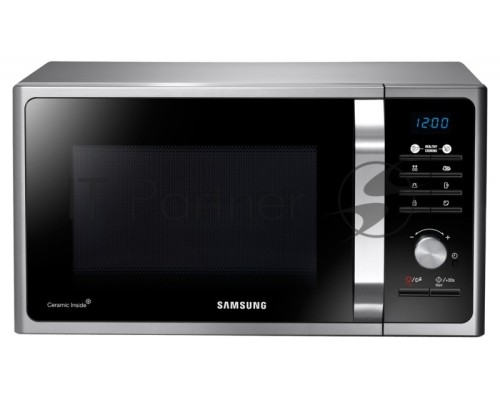Микроволновая печь Samsung MS23F302TAS серебристый 23л 800Вт  кнопки, поворотный механизм