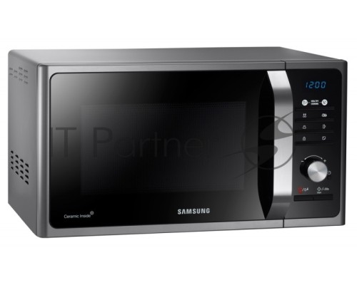 Микроволновая печь Samsung MS23F302TAS серебристый 23л 800Вт  кнопки, поворотный механизм