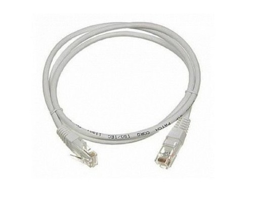 [Аксессуар] Патч-корд Lanmaster UTP LAN-PC45/U5E-0.5-GY вилка RJ-45-вилка RJ-45 кат.5е 0.5м серый LSZH
