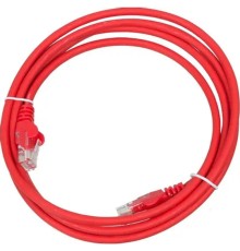 Патч-корд Lanmaster UTP LAN-PC45/U5E-2.0-RD вилка RJ-45-вилка RJ-45 кат.5е 2м красный LSZH (уп.:1шт)