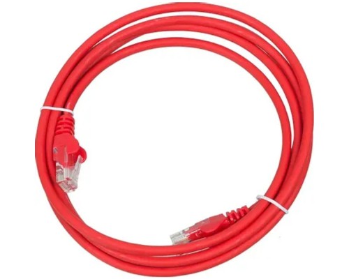 [Аксессуар] Патч-корд Lanmaster UTP LAN-PC45/U5E-2.0-RD вилка RJ-45-вилка RJ-45 кат.5е 2м красный LSZH (уп.:1шт)