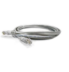 Патч-корд Lanmaster UTP LAN-PC45/U5E-3.0-GY вилка RJ-45-вилка RJ-45 кат.5е 3м серый LSZH (уп.:1шт)