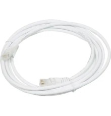 Патч-корд Lanmaster UTP LAN-PC45/U5E-3.0-WH вилка RJ-45-вилка RJ-45 кат.5е 3м белый LSZH (уп.:1шт)