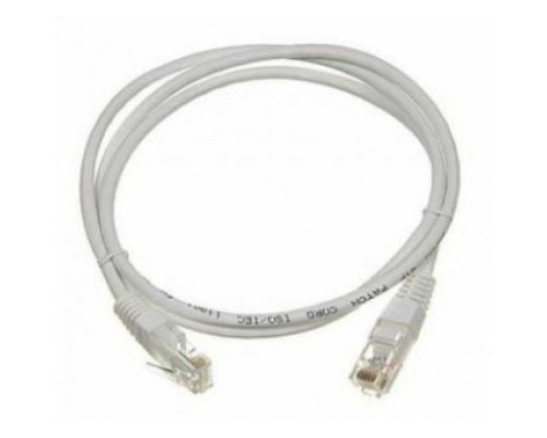 [Монтажное оборудование] Патч-корд TWT UTP кат.5e, с заливными колпачками, 1.5 м, серый