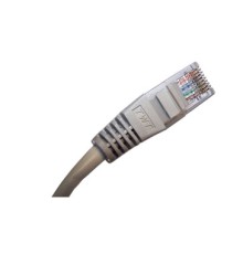 Патч-корд TWT UTP кат.5e, с заливными колпачками, 2.0 м, белый