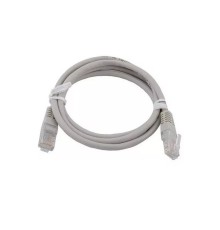 Патч-корд TWT FTP кат.5e, с заливными колпачками, 3.0 м, серый