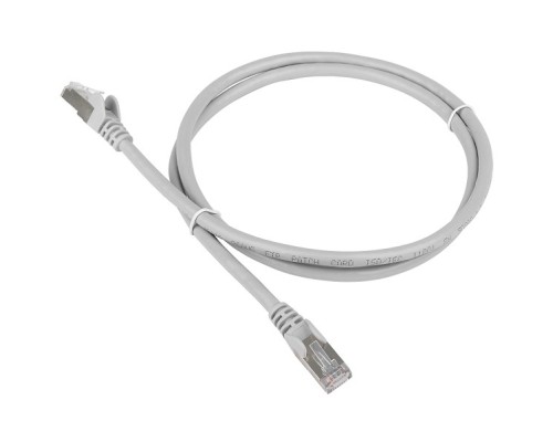 [Аксессуар] Патч-корд TWT FTP кат.5e, с заливными колпачками, 7.0 м, серый