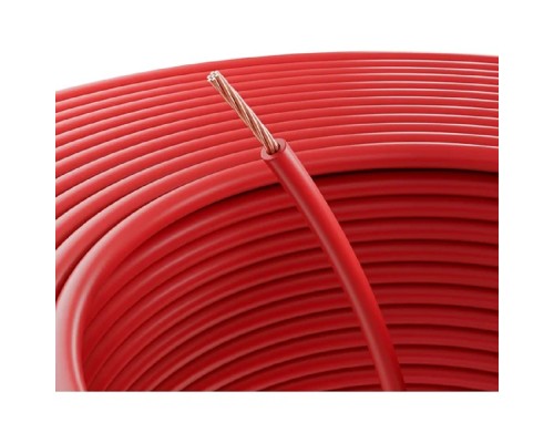 [Провод  ПуГВ (ПуГВВ)] Rexant (01-6544) Провод ПГВА 1х2,50мм, красный, бухта 100м