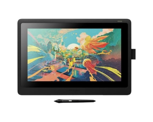 [Графический планшет] Графический интерактивный перьевой дисплей  Wacom Cintiq 16 [DTK1660K0B]