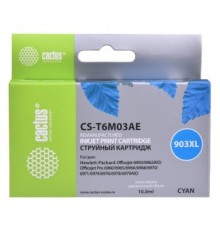 Картридж струйный Cactus №903XL CS-T6M03AE голубой (825стр.) для HP OJP 6950/6960/6970