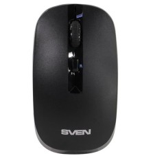 Беспроводная мышь Sven RX-260W чёрная (3+1кл. 800/1200/1600DPI, блист.)
