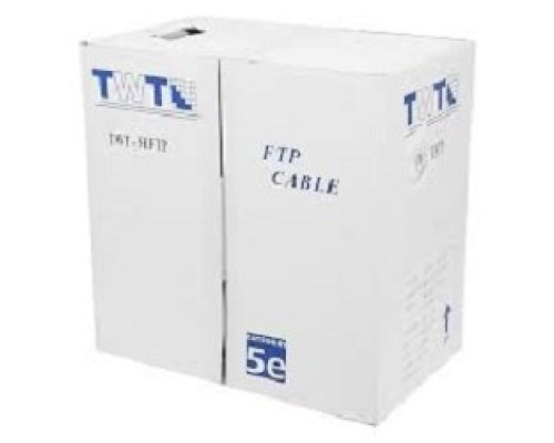 [Монтажное оборудование] Кабель информационный Lanmaster TWT-5EFTP-LSZH кат.5е F/UTP общий экран 4X2X24AWG LSZH внутренний 305м белый