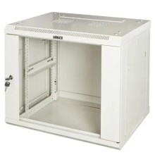 Lanmaster TWT-CBWPG-9U-6X4-GY Шкаф настенный серии Pro, 9U 600x450, стеклянная дверь