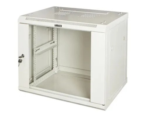 [Монтажное оборудование] Lanmaster TWT-CBWPG-9U-6X4-GY Шкаф настенный серии Pro, 9U 600x450, стеклянная дверь