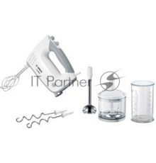 Миксер ручной Bosch MFQ36480 450Вт белый/серый