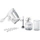 Миксер ручной Bosch MFQ36480 450Вт белый/серый