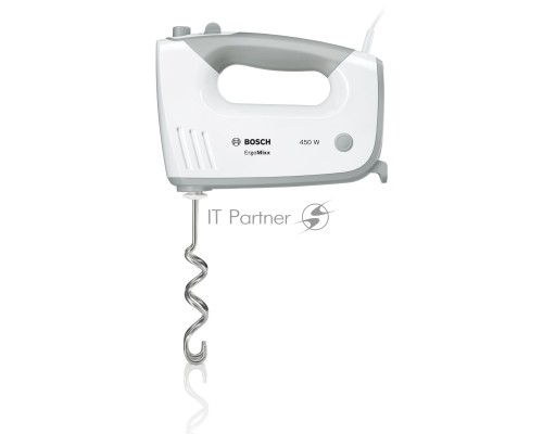 Миксер ручной Bosch MFQ36480 450Вт белый/серый