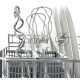 Миксер стационарный Bosch MFQ36460 450Вт белый/серый