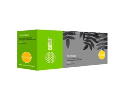 [расходные материалы] Тонер Картридж Cactus CS-PH3020 106R02773 черный для Xerox Phaser 3020/3020BI (1500стр.)