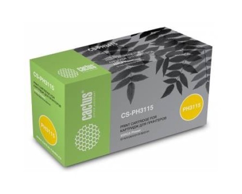 [расходные материалы] Тонер Картридж Cactus CS-PH3115 109R00725 черный для Xerox Ph3115/3120/3121/3130/3131/3132 (3000стр.