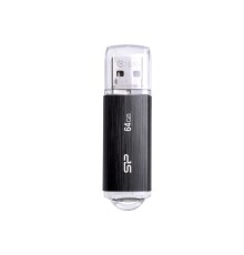 Silicon Power USB Drive 64Gb Ultima U02, USB 2.0, Черный SP064GBUF2U02V1K