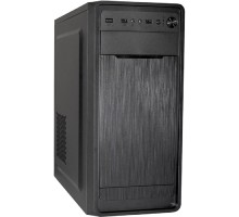Exegate EX283070RUS Корпус Miditower ExeGate XP-332 Black, ATX, <без БП>, 2*USB, Audio
