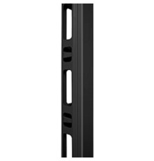 Cabeus SH-05C42-BK Вертикальный кабельный органайзер в шкаф 42U, металлический, цвет черный (RAL 9004)