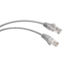 Cabeus PC-UTP-RJ45-Cat.6-0.5m Патч-корд UTP, категория 6, 0.5 м, неэкранированный, серый LSZH