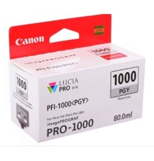 Картридж струйный Canon PFI-1000 PGY 0553C001 фото серый для Canon Pixma MG5740/MG6840/MG7740