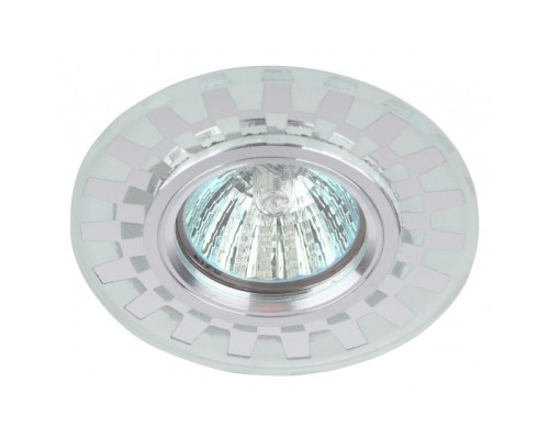 [точечные светильники] Эра Б0037358  DK LD47 SL Светильник, декор со светодиодной подсветкой MR16, зеркальный