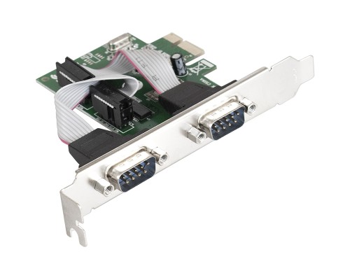 [USB-концентраторы] Exegate EX283706RUS Контроллер EXE-307 PCI-E, 2*COM port (OEM)