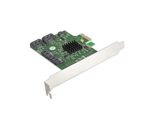 [USB-концентраторы] Exegate EX283710RUS Контроллер EXE-503 PCI-E 2.0, SATA3 6Gb/s, 4 int (OEM)