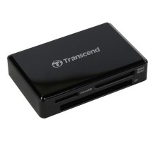 Внешний картридер Считыватель карты памяти Transcend USB 3.0 Transcend All-in-1 Multi Card Reader, Black [TS-RDF8K2]