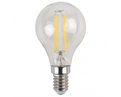 [ЭРА Светодиодные лампы] ЭРА Б0043437 F-LED P45-5W-827-E14 Лампа ЭРА (филамент, шар, 5Вт, тепл, E14)