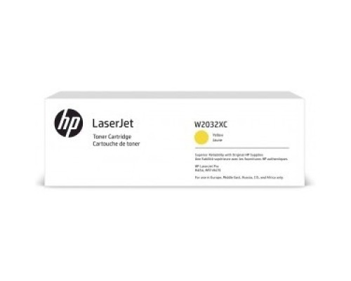 [Расходные материалы] Картридж лазерный HP 415X W2032XC желтый (6000стр.) для HP LJ M454/MFP M479 (техн.упак)