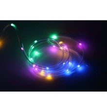 ЭРА Б0044221 ERANN24-12 Садовый дюралайт на солнечной батарее, мультиколор, 5 м