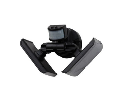 [садовые фонари] ЭРА Б0044490 ERAFS020-42 Фасадный светильник с двумя световыми панелями c выносной солн. бат., 2х50 LED, 60