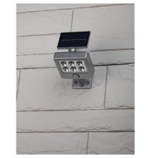 ЭРА Б0044248 ERAFS048-08 Прожектор с датчиком движения, на солнечной батарее, 6LED, 150 lm