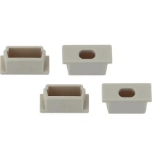 Эра Б0039439 1506-3B Набор заглушек для профиля CAB262, 4 сквозные