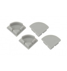 Эра Б0039451 1616R-3A Набор заглушек для профиля CAB280, 4 глухие круглые