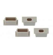 Эра Б0039444 2206-3B Набор заглушек для профиля CAB251, 4 сквозные